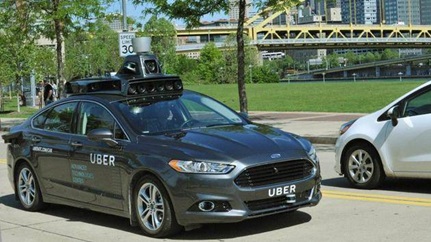 Uber 自动驾驶+AR技术